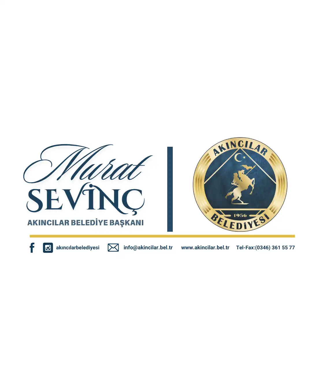 Belediye Logoları — Akıncılar Belediyesi