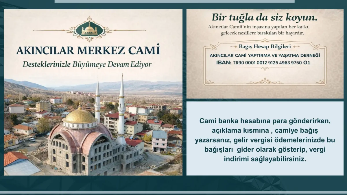 Merkez Cami Yardımları