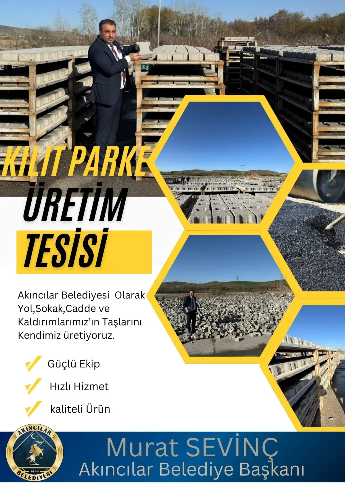 kilit parke üretim tesisi