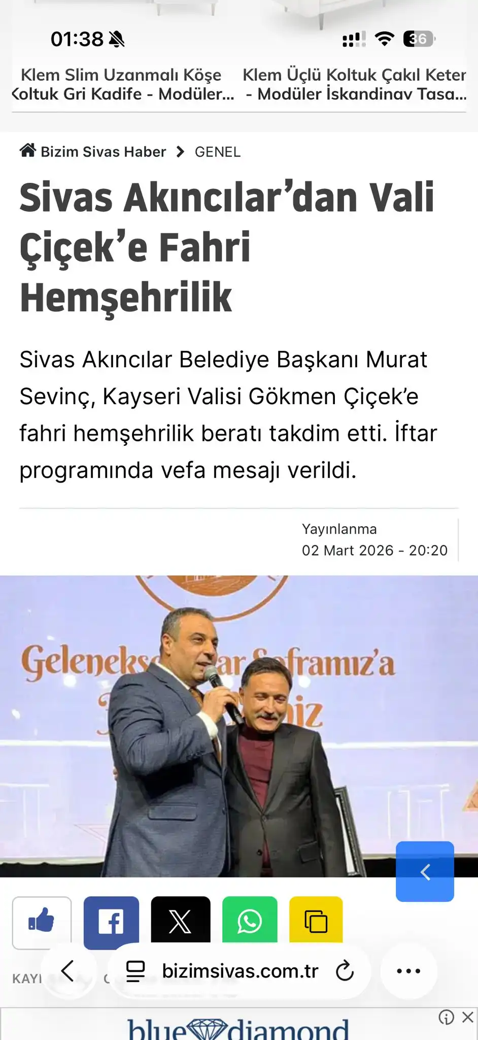 Gökmen Çiçek Ziyareti