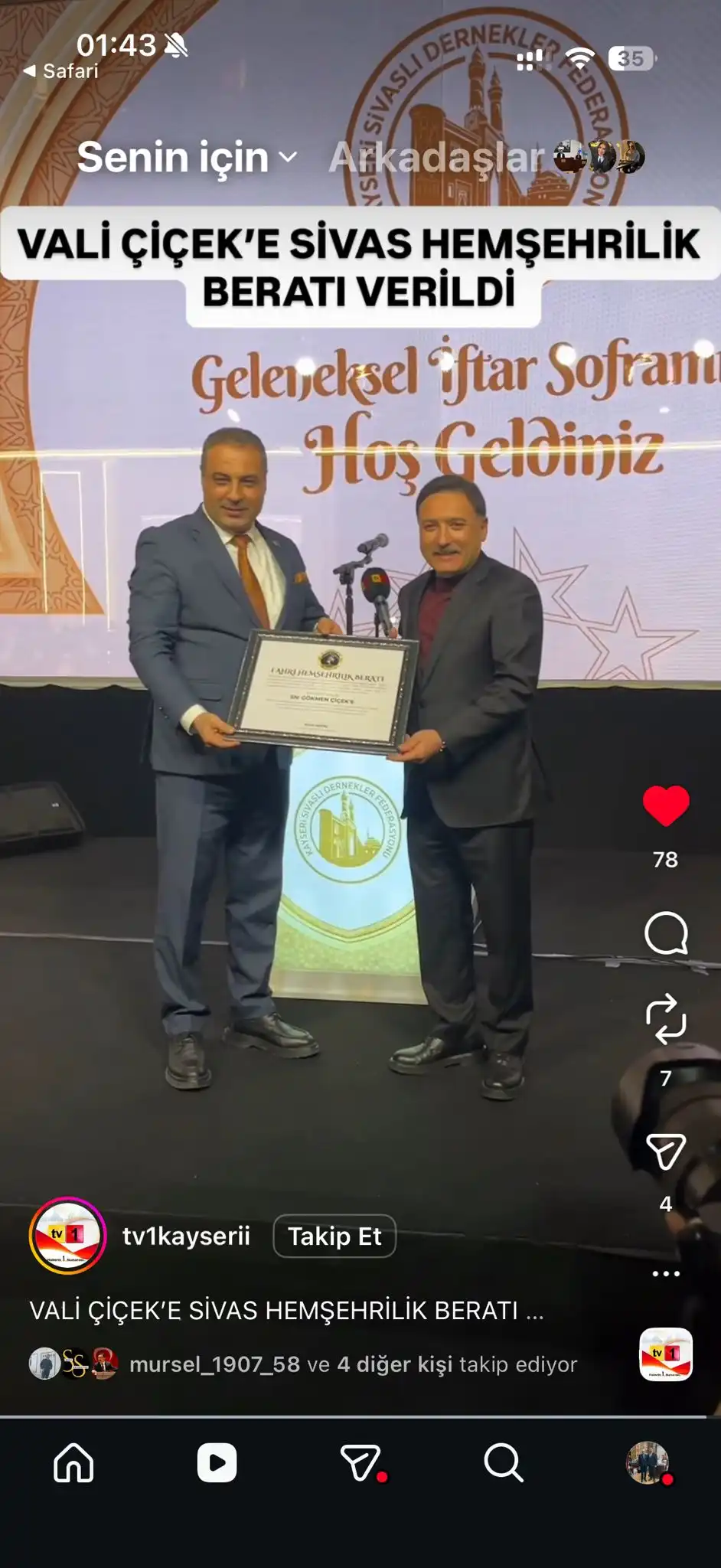 Gökmen Çiçek Ziyareti