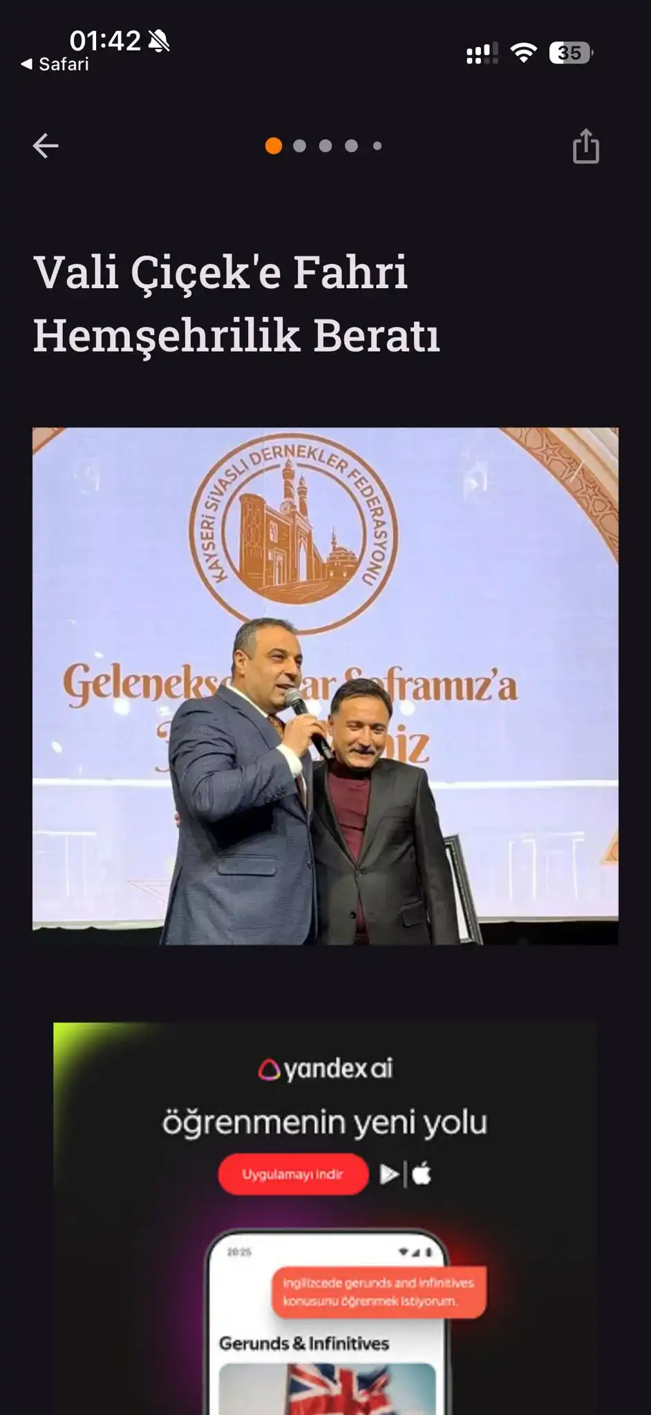 Gökmen Çiçek Ziyareti