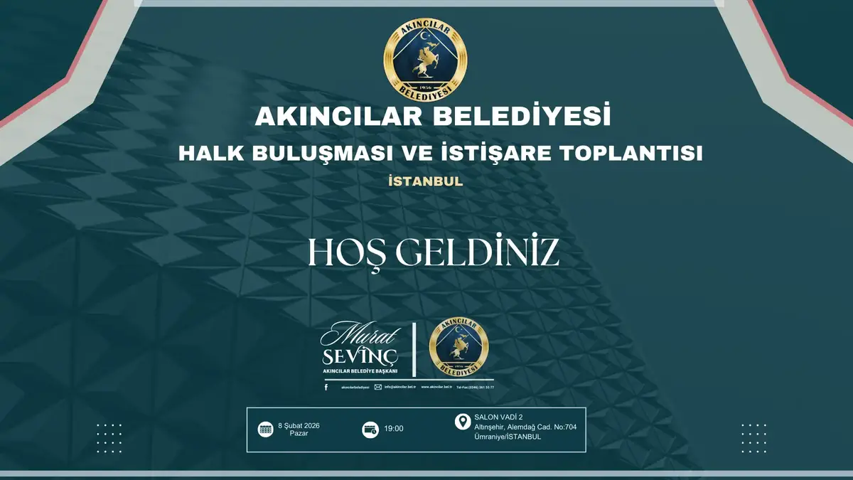İstanbul Buluşması — Akıncılar Belediyesi
